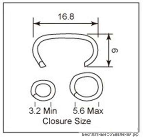 Скоба обжимная (CL)