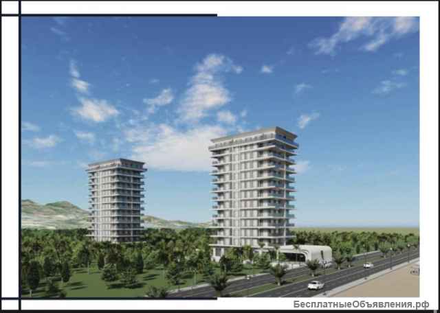 Эксклюзивная цена квартир на стадии строительства в Турции