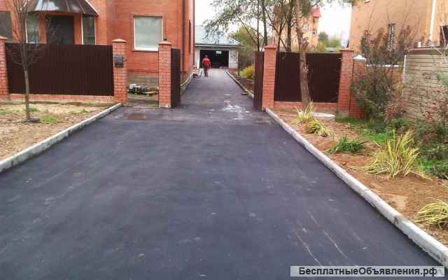 Укладка асфальта, крошка под ключ