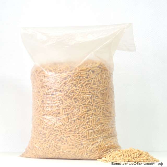 Древесный хвойный наполнитель 15 кг