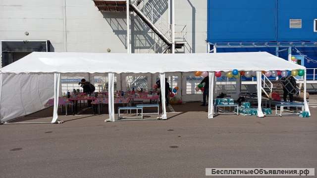 Аренда шатров и мебели