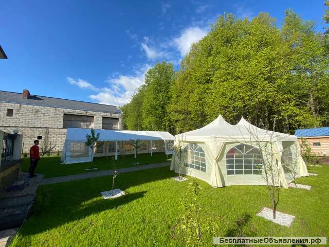 Аренда шатров и мебели