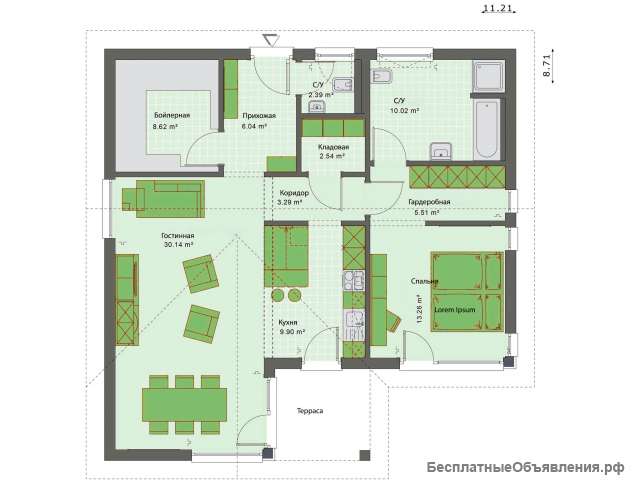 Строительство ЭКОДОМОВ под ключ