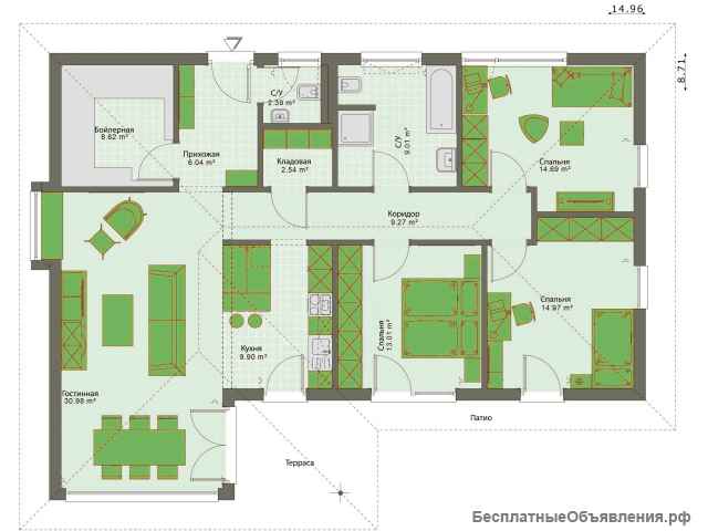 Строительство ЭКОДОМОВ под ключ