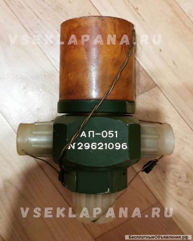 Предохранительный клапан АП-051 (Ру=6-35 кгс/см2, Ду=16 мм)