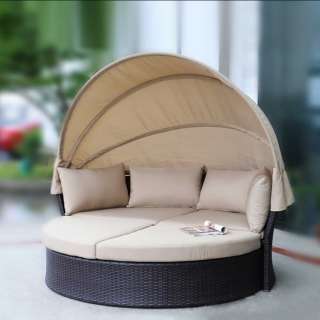 Диван-трансформер ИЗ ИСКУССТВЕННОГО РОТАНГА AFM-325B BROWN