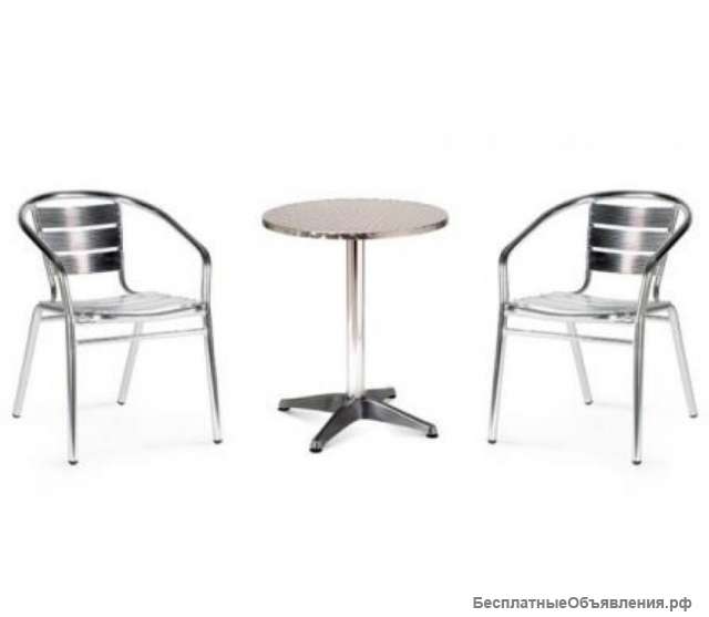 Комплект мебели LFT-3059/T3127-D60 SILVER (2+1)