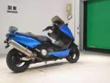 Макси скутер Yamaha T-MAX 500 рама SJ02J модификация спортивный гв 2002 пробег 11 т.км синий