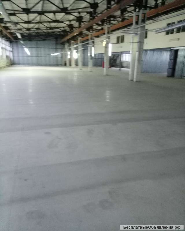 Производственное или под склад помещение, 1495 кв.метров