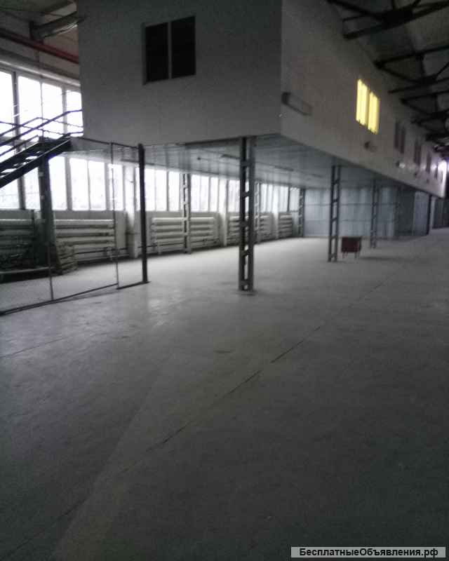 Производственное или под склад помещение, 1495 кв.метров