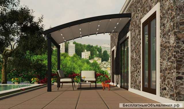 Пергола изогнутая