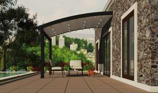 Пергола изогнутая