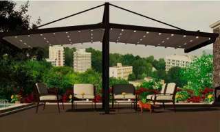 Пергола двойная отдельностоящая