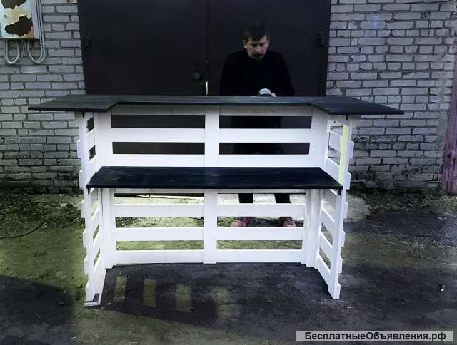 Барная стойка, Рецепшн в стиле лофт