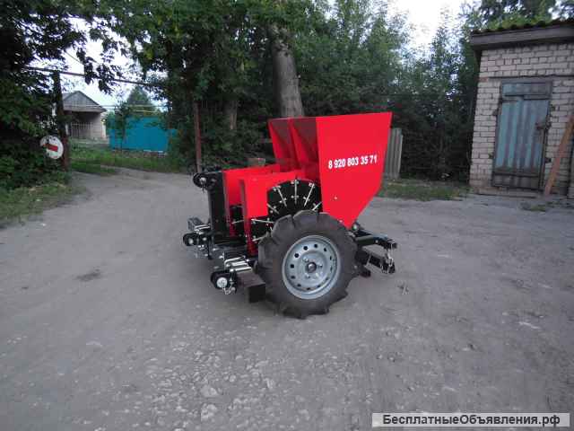 Сажалка для чеснока, лука-севка двухрядная СЧ-2