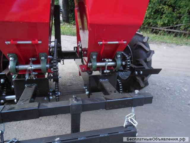 Сажалка для чеснока, лука-севка двухрядная СЧ-2