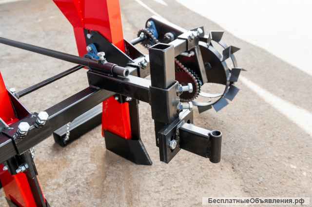 Сажалка чеснока двухрядная для мотоблока