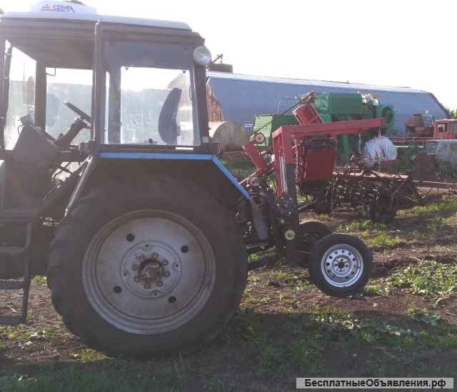 Комбайн для уборки чеснока КУ-1