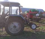 Комбайн для уборки чеснока КУ-1