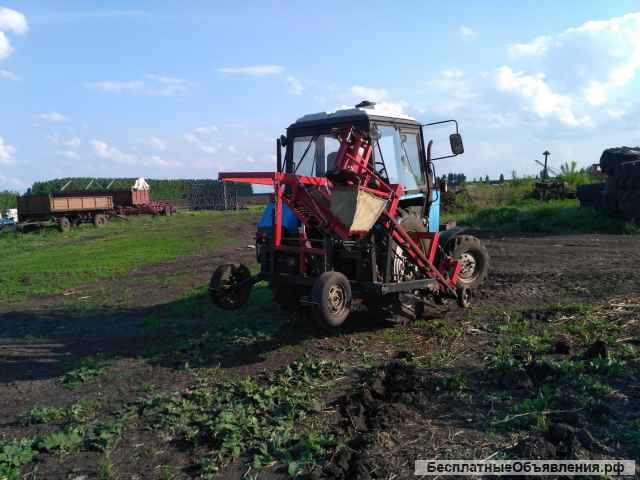 Комбайн для уборки чеснока КУ-1