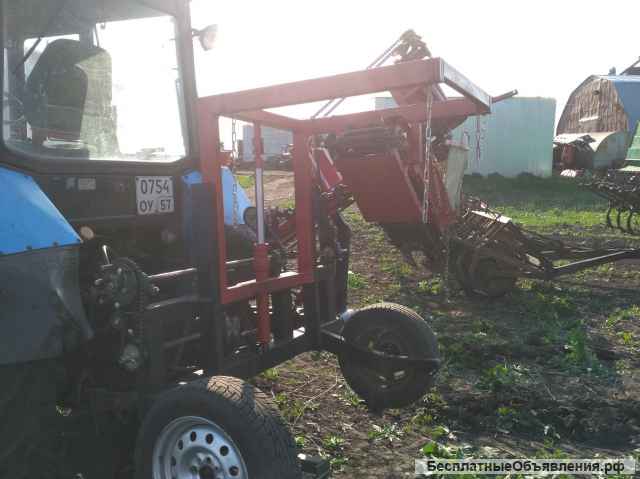 Комбайн для уборки чеснока КУ-1