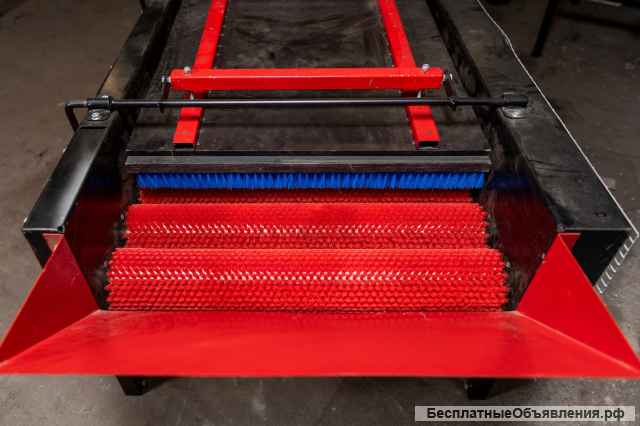 Щеточный стол для очистки чеснока Ш-2500