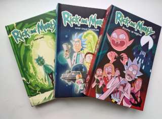 Книги комиксы на русском языке Рик и Морти