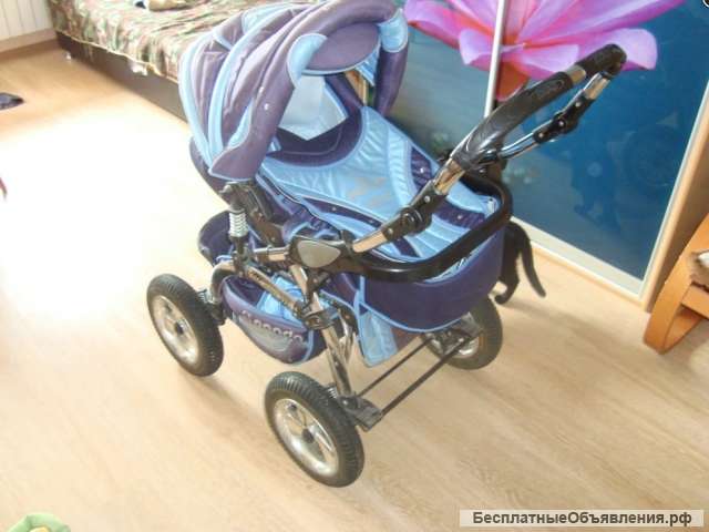 Отдам детскую коляску, немного БУ