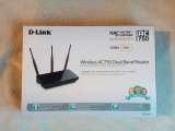Двухдиапазонный WiFi роутер D-Link DIR-806A AC750
