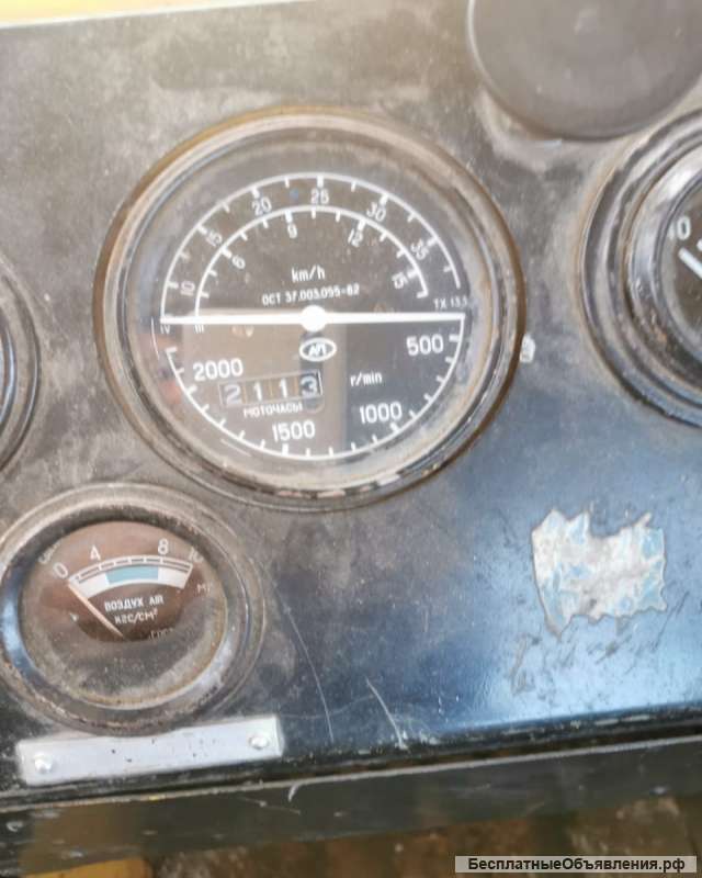 Трактор колёсный К-701 (Кировец) с отвалом