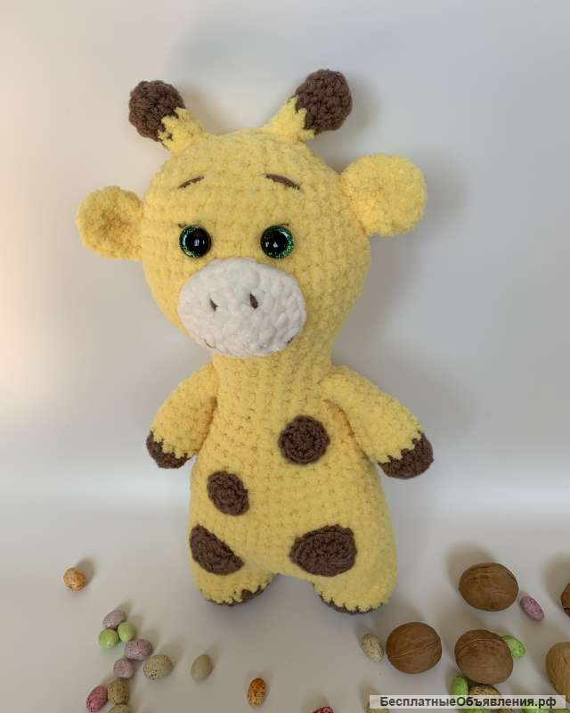 Вязаные игрушки ручной работы