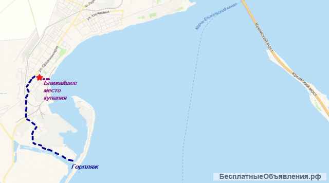 Сдам квартиру рядом с морем, р-он Аршинцево