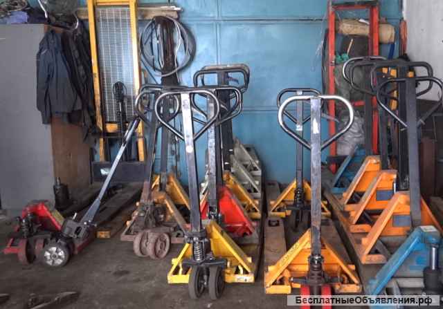 Ремонт гидравлических тележек (рохля)