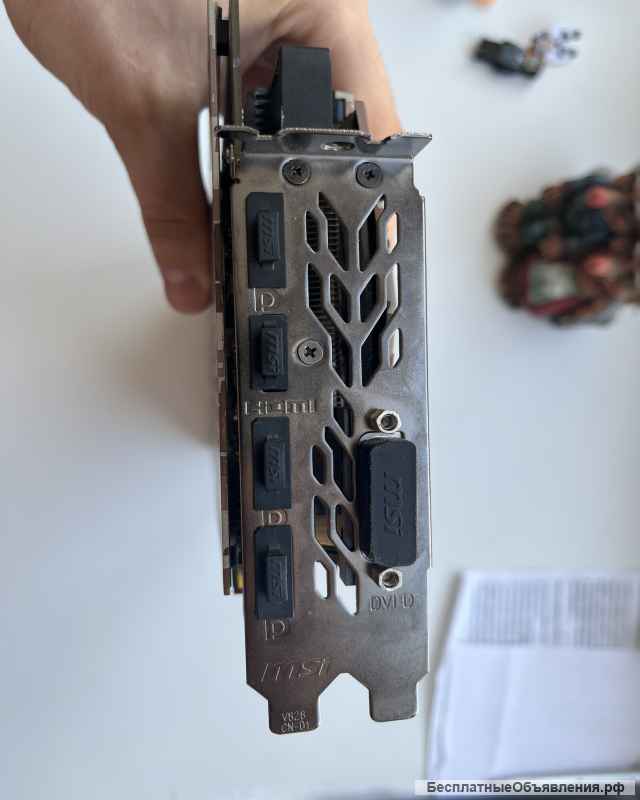 Видеокарта MSI GTX 1060 6gb Camo Squad Gaming X