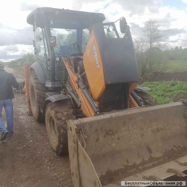 Экскаватор погрузчик case 570st