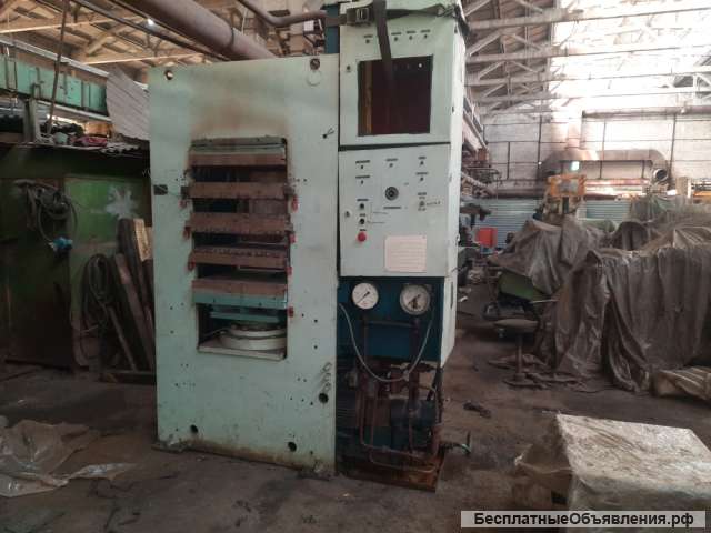 Пресс вулканизационный гидравлический 250х600 4 Э