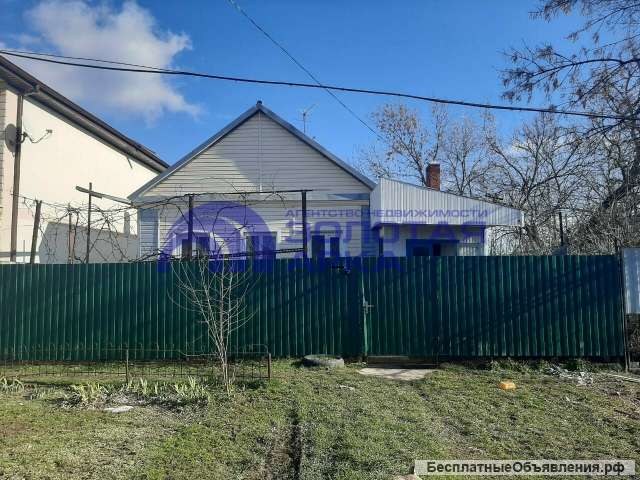 Шлаколитой добротный дом 60,5 кв.м.