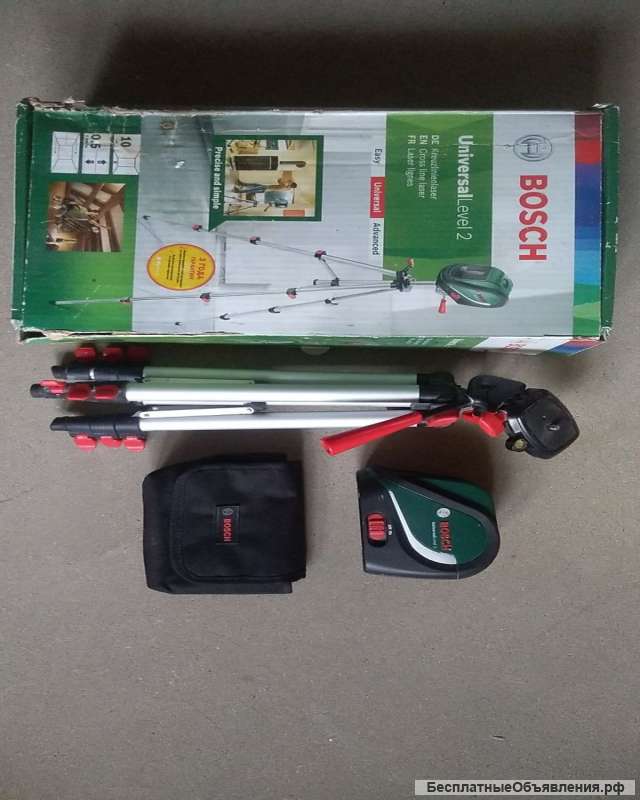 Лазерный уровень Bosch Universallevel 2