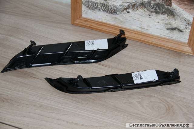 Hyundai Solaris. Заглушка заднего бампера H5866-95500