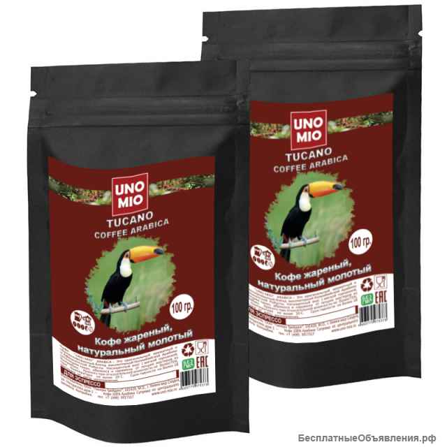 Кофе молотый 100гр