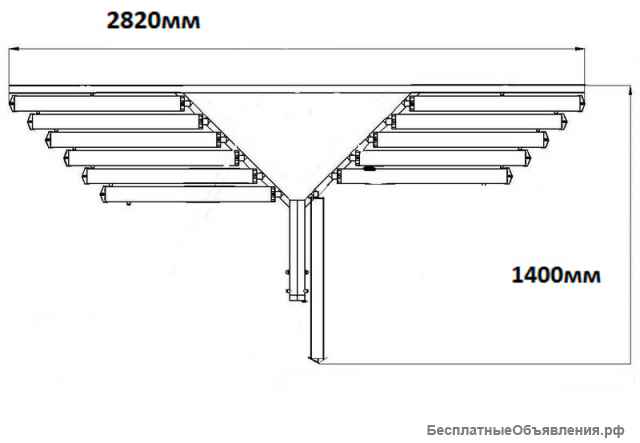 Экспозитор для дверей стенд-книжка