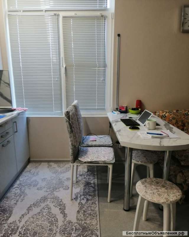 Адлер, с.Веселое Студия 20кв. Евроремонт