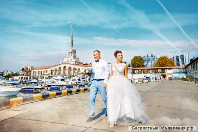 Свадебная, семейная фото-видеосъёмка в Сочи