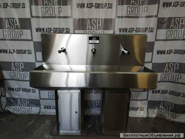 Бесконтактные, многосекционные сенсорные рукомойники ASP-WL