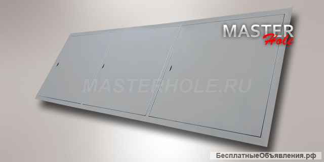 Люк ревизионный, на магните, замке, нажимном механизме