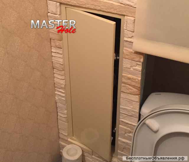 Люк ревизионный, на магните, замке, нажимном механизме