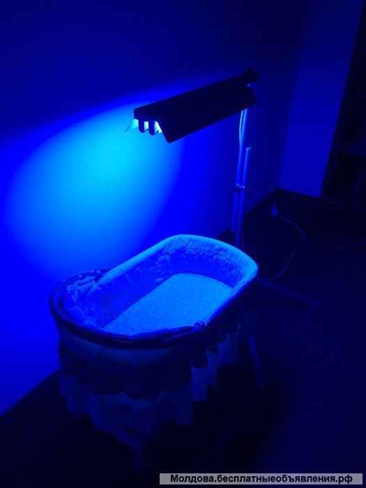 Лампа фототерапия от желтушки. Аренда У вас на дому лечение желтухи новорожденных. Кишинев. Молдова