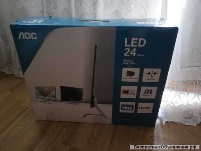 Монитор AOC I2481FXH, 24 дюйма, fullHD