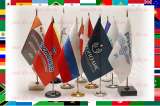 Флажки бумажные с логотипом на заказ