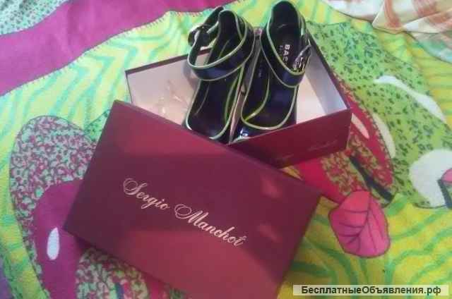 Женские модные туфли Sergio Manchot 36 размер